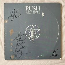 RUSH Archives 1978 Vinyl 3xLP Mercury SRM-3-9200 Fly By Night/Caress Of Steel G+ picture