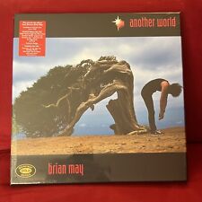 NEW Brian May Another World Deluxe Box Set 2 CD + 1 LP EU Import Sky Blue Vinyl picture