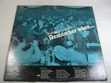 Allied Chemical Presents Remember When - RCA Victor PRM-244 Mono picture