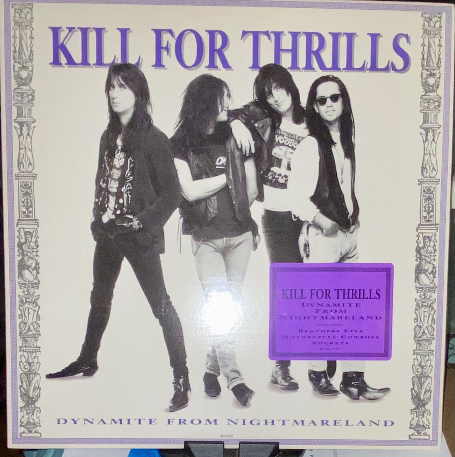 KILL FOR THRILLS Dynamite From Nightmareland PROMO GS LP 1990 MCA Gilby Clarke