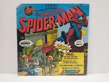 Vintage 1974 Amazing Spider Man: Invasion of The Dragon Men VINYL RECORD Sealed picture
