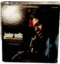 JUNIOR WELLS w/BUDDY GUY~IT'S MY LIFE~RARE ORIG '66 STEREO LP 1A/1A~Vg+SIGNED  picture