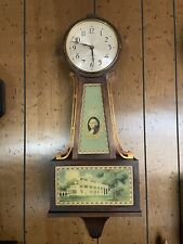 Seth Thomas GEORGE WASHINGTON Banjo Clock picture