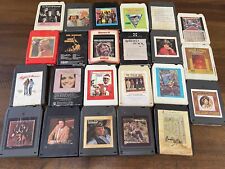 Vintage Lot Of 23 8-Track Tapes From 70s- 80s Rock & Country Mix. See Photos picture