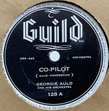Georgie Auld 78 RPM Record Co-Pilot I’ll Never Be The Same Guild Vintage picture