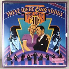 Reader's Digest THESE WERE OUR SONGS THE LATE '30s - 7 LP (Vinyl Record) Set NEW picture