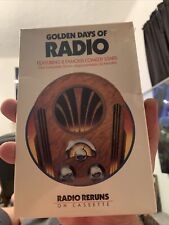 Golden Days of Radio 8 Famous Comedy Stars Reruns On Cassette Unopened NOS picture