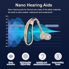 Hearing Aids For Seniors Rechargeable With Noise Canceling, Hearing Amplifier Fo picture