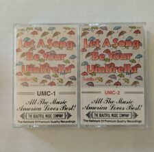 Let A Song Be Your Umbrella, UMC 1 & 2  (audio cassette) Vintage Nostalgia picture