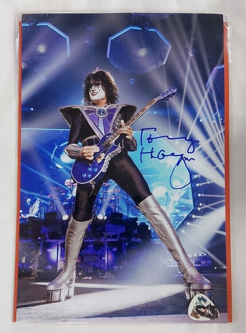 KISS Tommy Thayer  Hand Signed End Of The Road Tour 2022  Photo