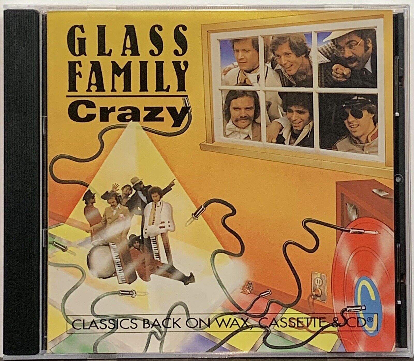 Glass Family ‎- Crazy  CD 1994 Hot Productions 6 Tracks *Mint*