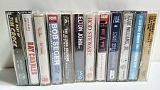VINTAGE CASSETTE TAPES LOT OF 12 Classic Rock, Country,Ted Nugent, Rod... picture
