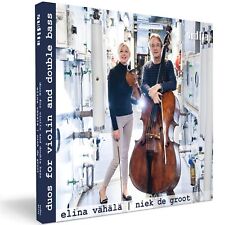 AUDITE97732 Elina Vahala; Niek de Groot Duos For Violin and Double Bass CD NEW picture