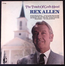 REX ALLEN THE TOUCH OF GOD'S HAND DECCA RECORDS VINYL LP 130-45W picture