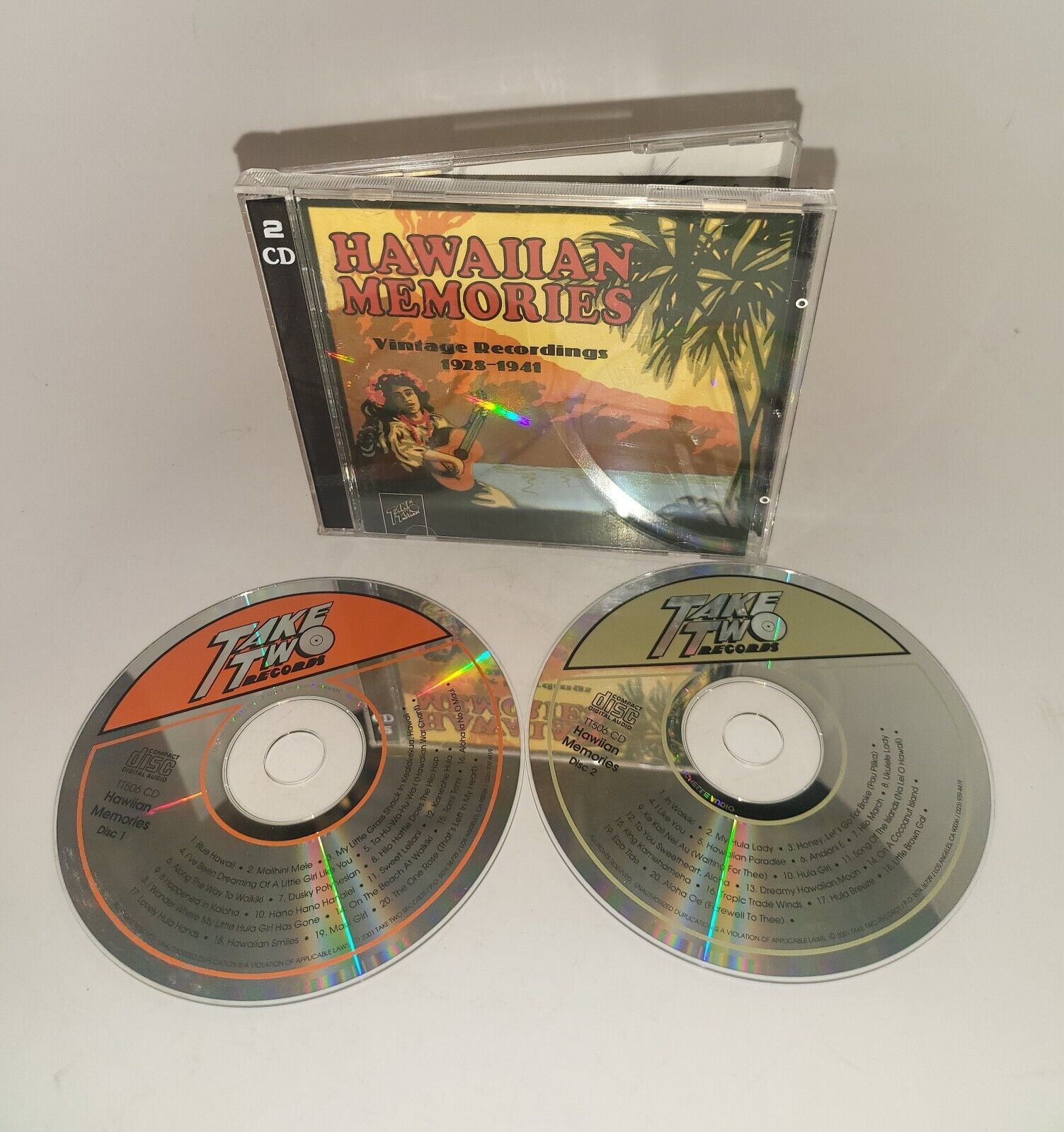 Hawaiian Memories: Vintage 1928-1941 (2 CD Set) Take Two Records