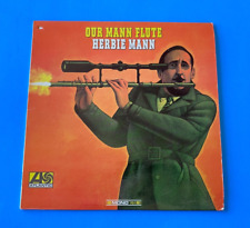 Vintage LP-  Herbie Mann Our Man Flute 1966 Atlantic 1464 tested EX/NM mono picture