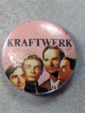 Vintage 80s Kraftwerk PIN BADGE Purchased Around 1986  picture