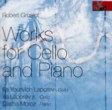 Robert Groslot Robert Groslot: Works for Cello and Piano (CD) Album picture