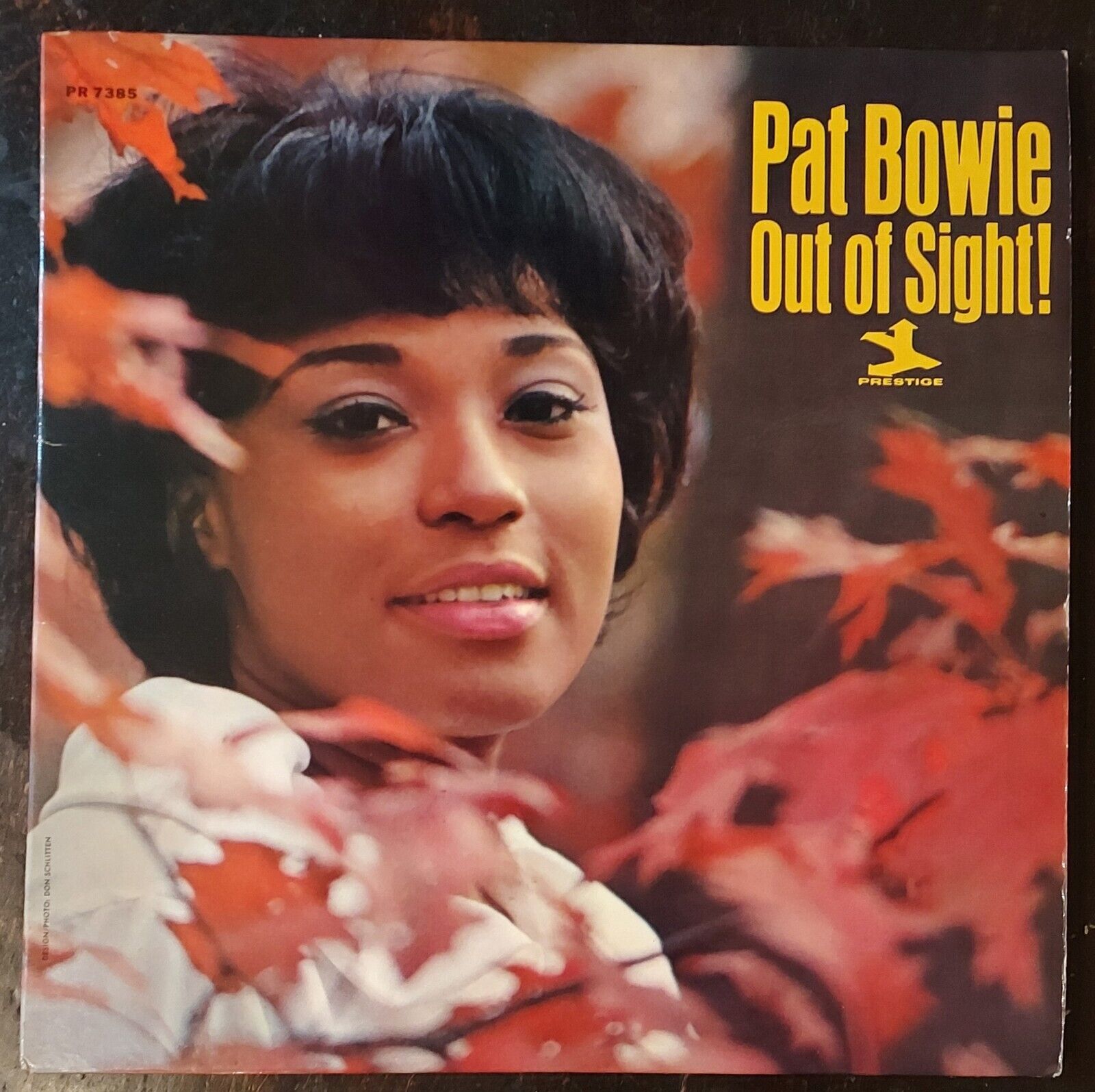 PAT BOWIE Out of Sight 1965 LP Vintage Jazz Prestige 7385 VG+ 