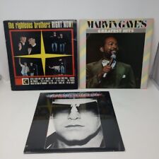 Lot Of 3 Vintage Vinyl Albums (Elton John, Marvin Gaye, The Righteous Brothers) picture