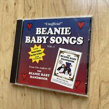 VINTAGE Beanie Baby Songs Vol 1 CD Beanie Babies Are Here To Stay 5 Songs (1998) picture