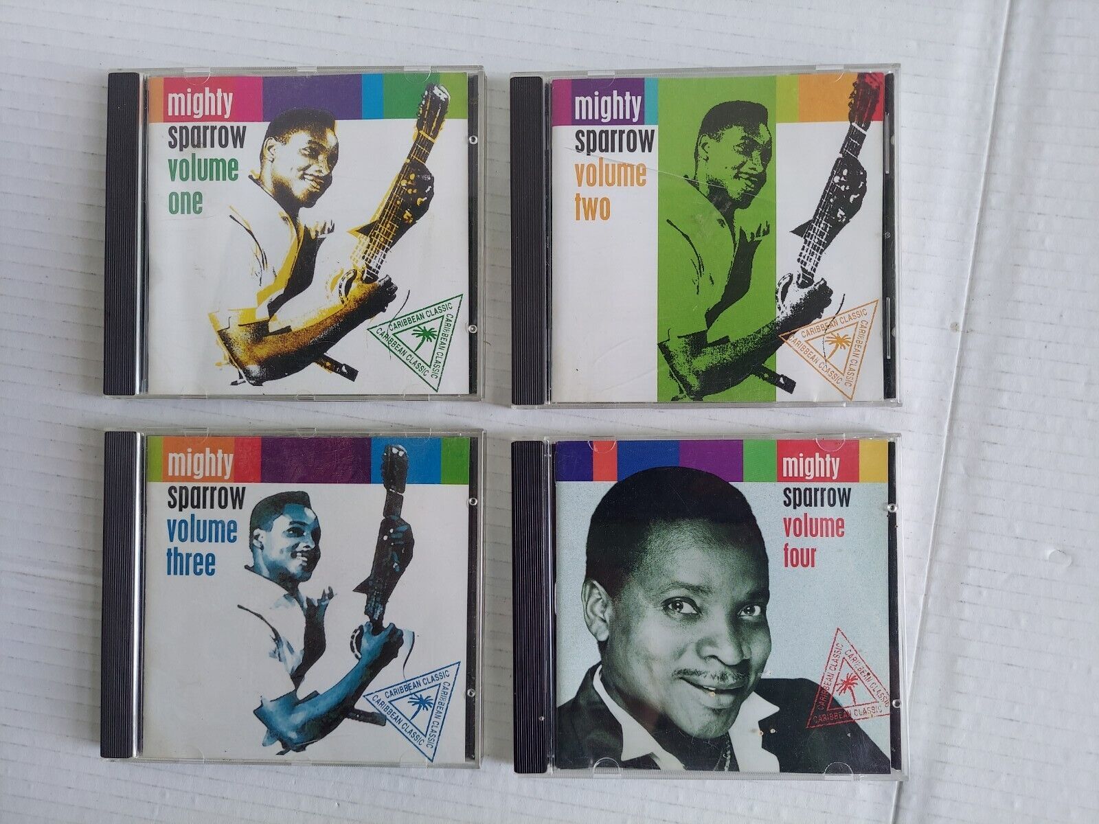 Mighty Sparrow- Volumes 1, 2, 3 & 4 (4 Cds)  ICE Records 1992