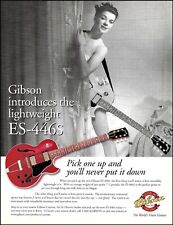 The Gibson ES-446s electric guitar advertisement 2000 ad print picture