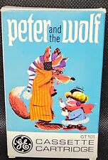Vintage Early Paper Label Cardboard Sleeve GE Cassette Peter And The Wolf picture