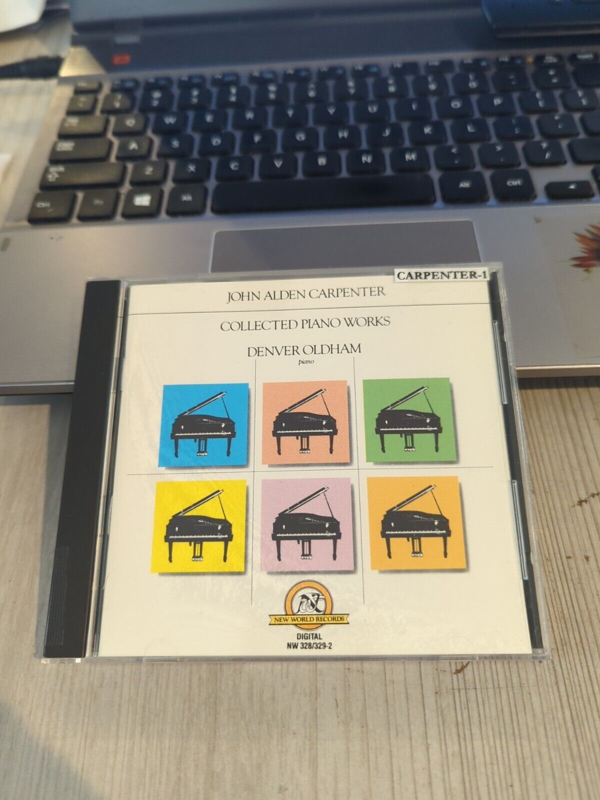 CD 2578 -DENVER OLDHAM - John Alden Carpenter: Collected Piano Works -  Import