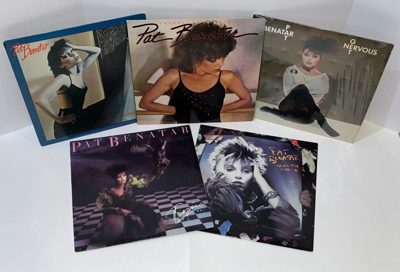 Pat Benatar Vinyl LP Lot In The Heat Of The Night Crimes Of Passion 80s Rock