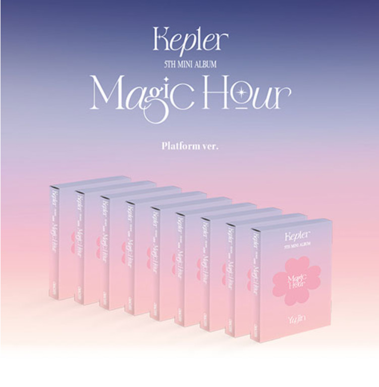 K-POP Kep1er [Magic Hour] (Platform Ver.) [CASE +QR CARD] Version Select