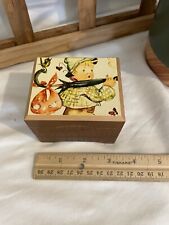 vintage swiss wooden music box picture