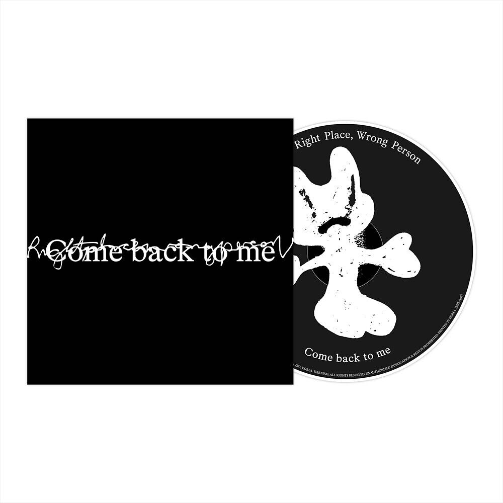 Come Back To Me Single Cd By Rm Of BTS PREORDER PLEASE READ