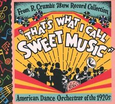 ROBERT CRUMB THAT'S WHAT I CALL SWEET MUSIC NEW CD picture
