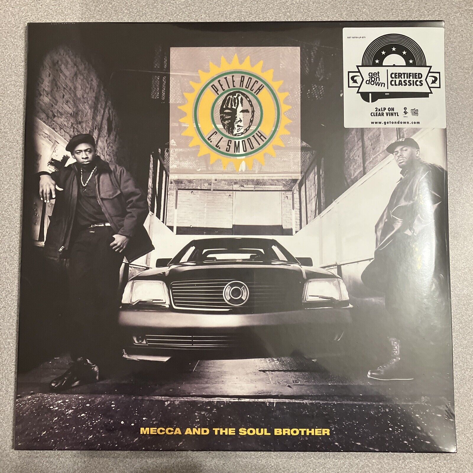 Pete Rock & CL Smooth - Mecca And The Soul Brother -  2XLP On Clear Vinyl