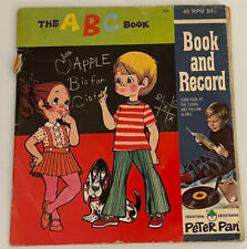 Vintage Children's Vinyl Peter Pan Records The ABC Book And Record Nostalgia picture
