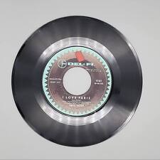 Paul Moer I Love Paris Single Record Del-Fi Records 1961 4161 picture