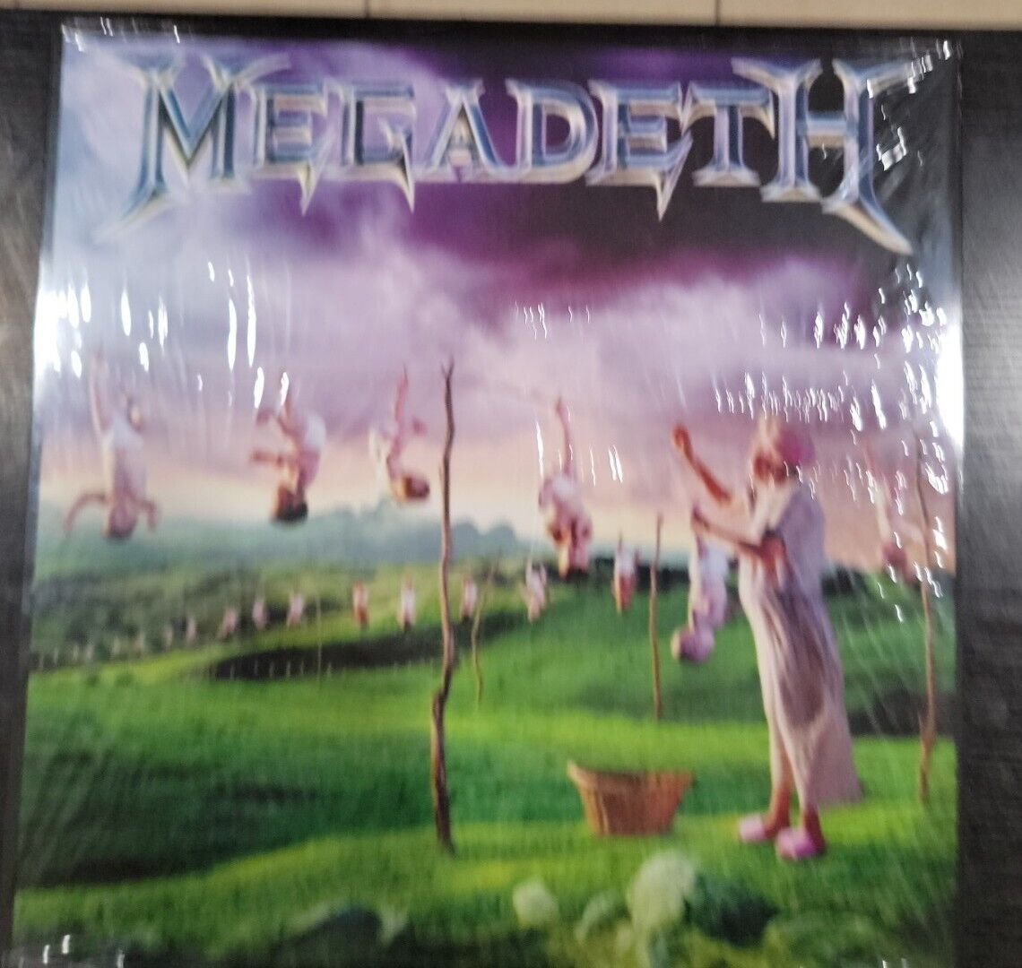 Factory Sealed Megadeth Youthanasia  Vinyl LP....