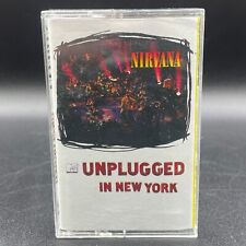VTG Nirvana Unplugged In New York Cassette Tape 1994 Geffen Records DGCC-24727 picture