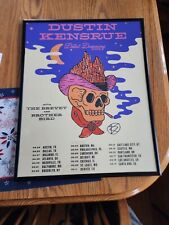Dustin Kensrue - Desert Dreaming SIGNED Tour Poster Vip Experience Thrice RARE picture