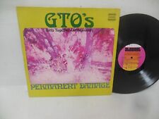 GTO'S (GIRLS TOGETHER OUTRAGEOUSLY)  nr mint vinyl lp PERMANENT DAMAGE picture