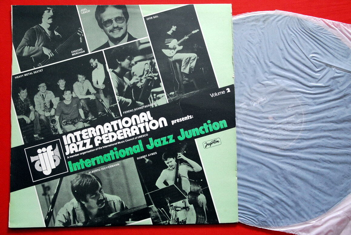 INTERNATIONAL JAZZ FEDERATION JUNCTION VOL.2 1985 RARE EXYUGO LP N/MINT