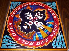 KISS Rock And Roll Over Early Pitman Press No Corky Credit Vinyl Black Sleeve LP picture