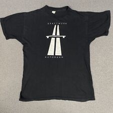KRAFTWERK T Shirt Mens XL Extra Large Black Vintage 1991 UK Tour Short Sleeve picture