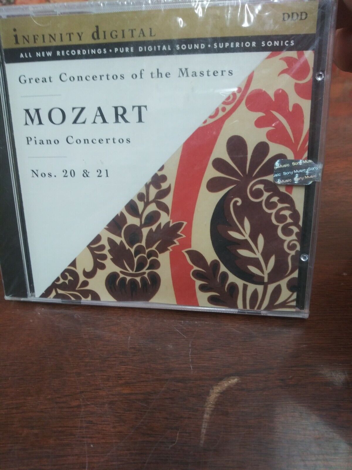 Vtg 1994 Mozart Piano Concertos Now. 20 & 21. Wolfgang Amadeus Mozart...
