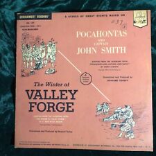 rare Enrichment records ERL107 1954 Valley Forge / Pocahontas 331/3rpm 10” picture