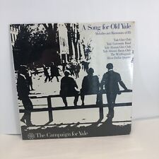 YALE University 1977 Sealed Vinyl Record Album LP  “A Song For Old Yale” picture