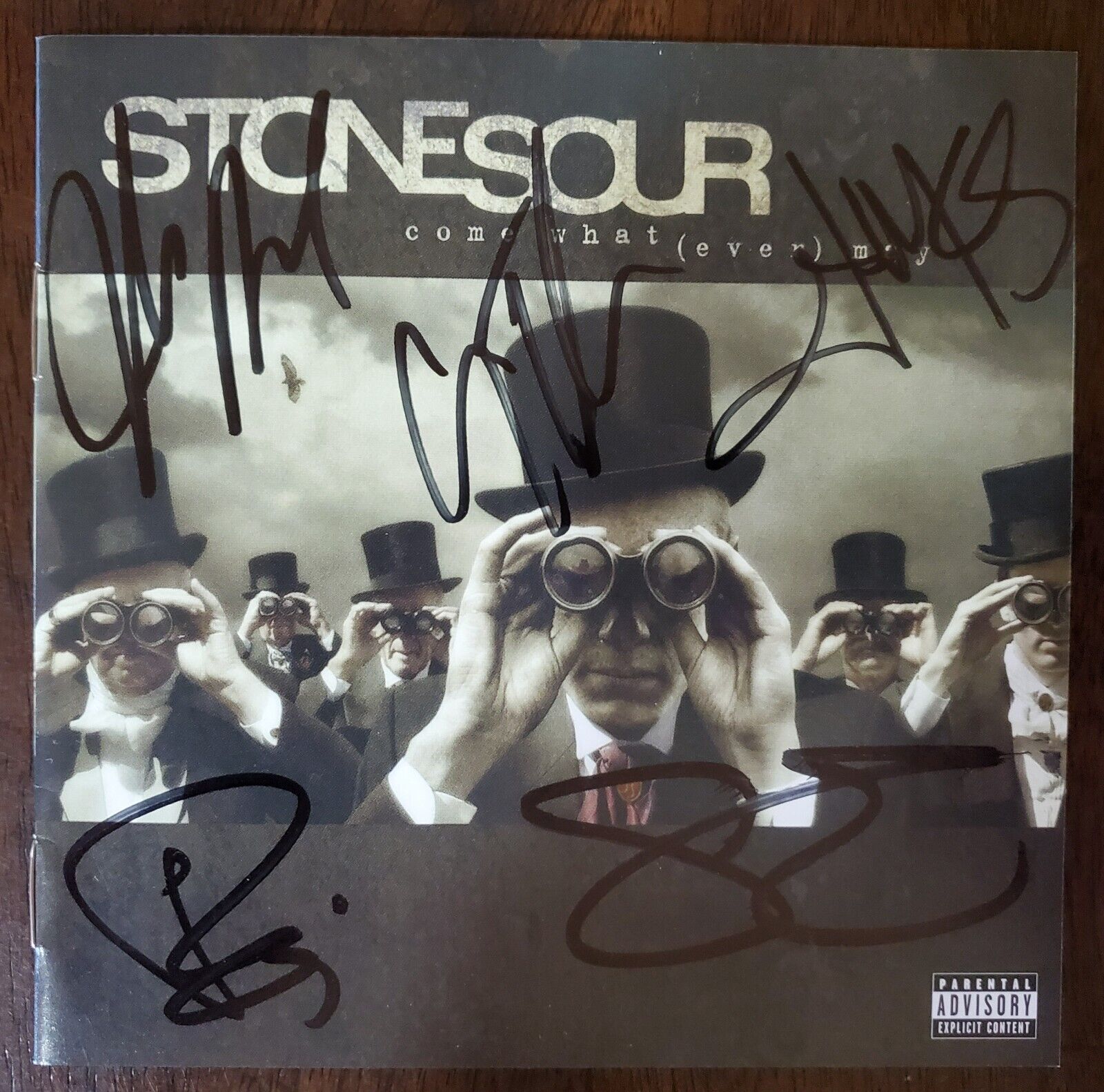 Stone Sour Autographed / Come What(ever) May (2006) CD Corey Taylor, Jim Root