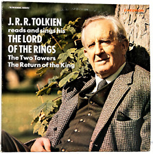 J.R.R. Tolkien Reads & Sings LOTR 1975 Vinyl Caedmon Records 1st Press picture