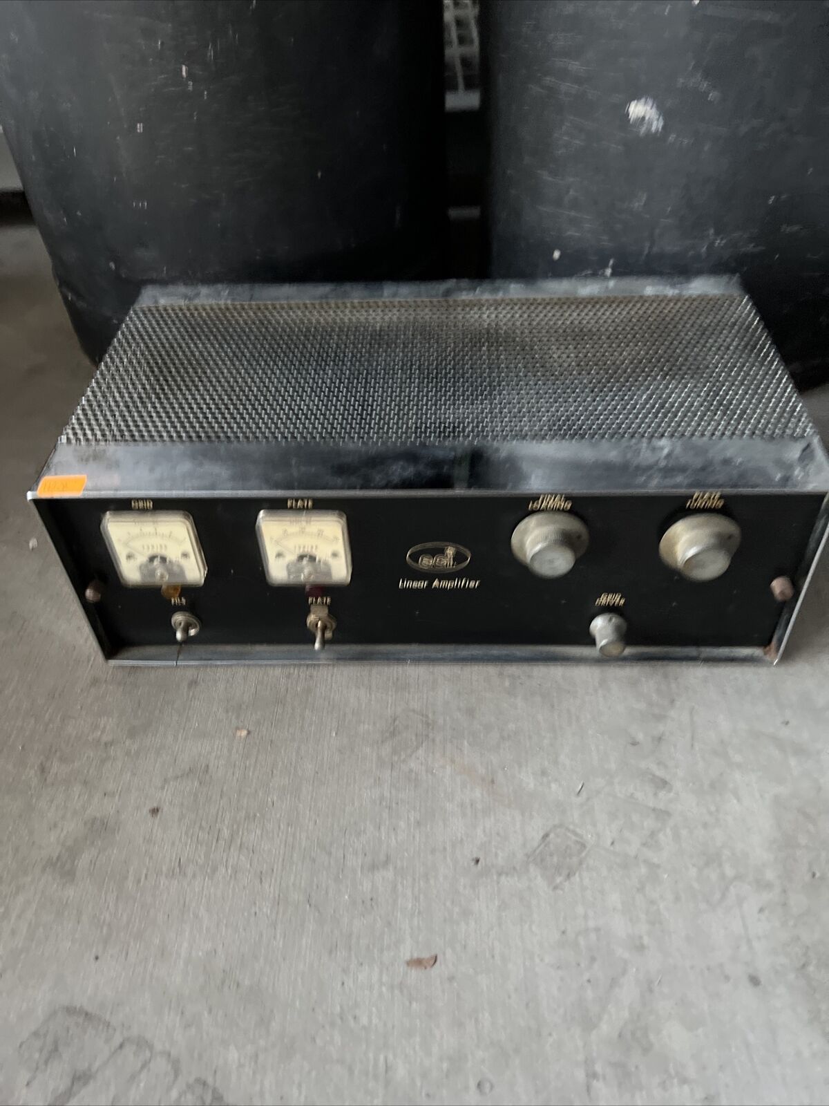 Linear  Amplifier by E.C.I. ECI CB RADIO Chrome Metal 1/1 on ebay TESTED